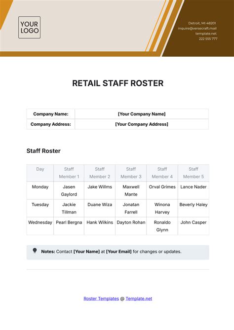 Free Roster Templates Printable Of Roster Template 8 Free Word Excel