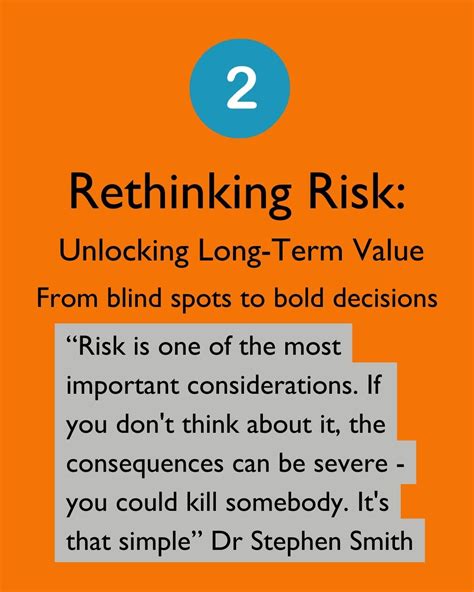 Rethinking risk and value