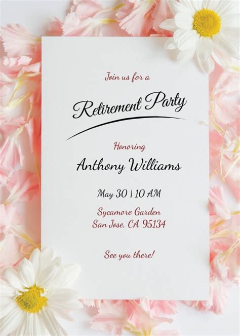 Pin on Printable Retirement Party Invitations