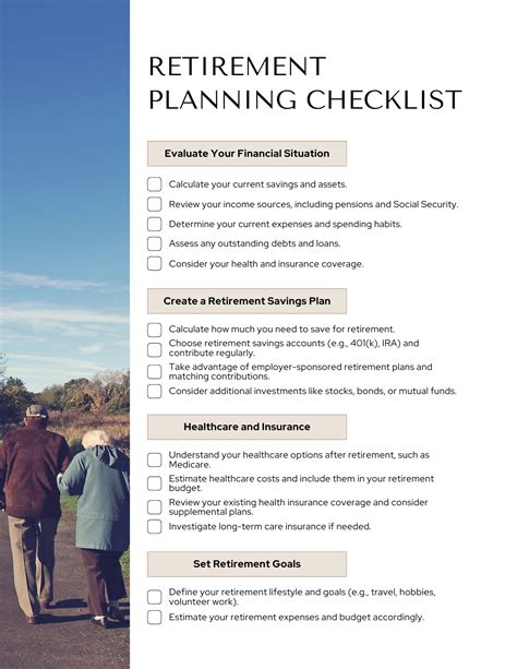 Retirement Planning Checklist for Every Age