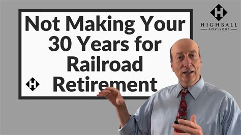Retiring From The Railroad