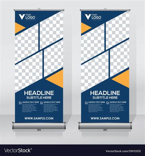 Retractable Banner Template Illustrator Template 1 Resume Examples