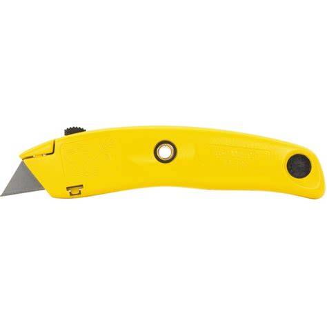 Retractable Utility Knife Yellow