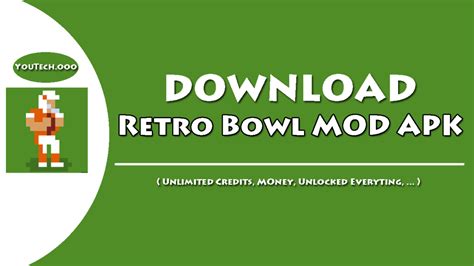 Retro Bowl Mod Apk v1.2.12 (Unlimited Money) Download