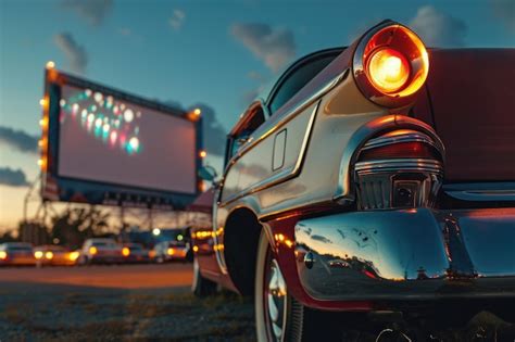 Retro Drive-In Theaters Wedding
