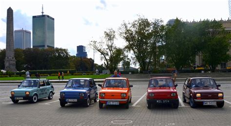 Retro Fiat in Warsaw