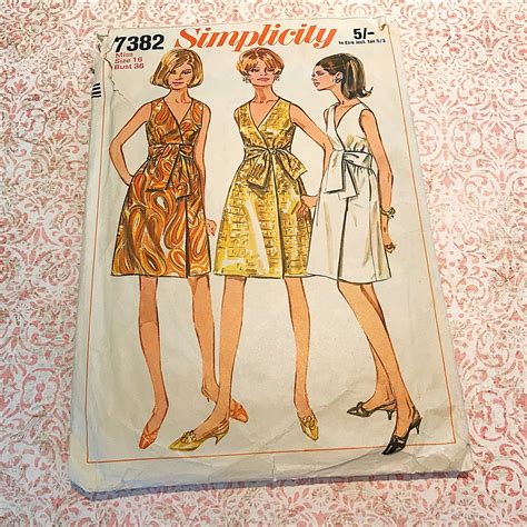 Retro Sewing Patterns Simplicity