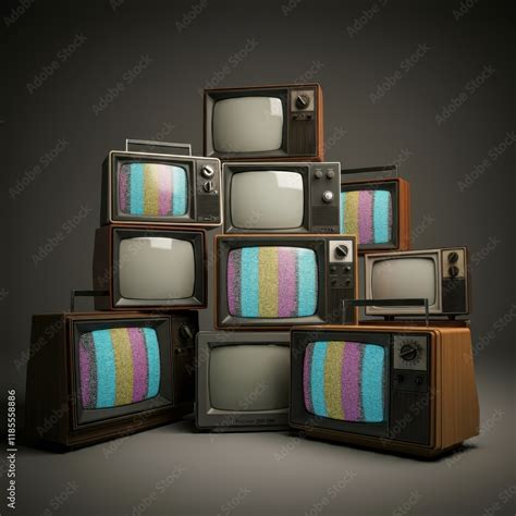 Retro TVs and electronics