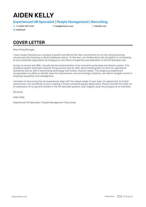Returning To Work Cover Letter Examples