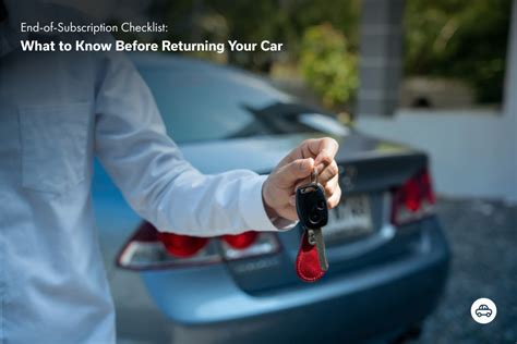 Returning Your Car Seamlessly