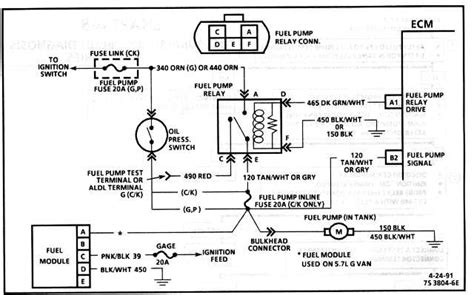 Rev Up Your Ride: Unveiling the 1990 Chevy 1500 Fuel Pump Wiring Blueprint!