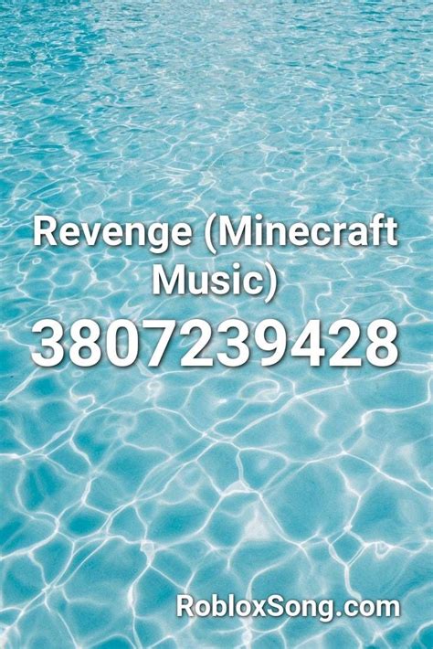 Revenge (minecraft Music) Roblox ID - Roblox Music Codes 
