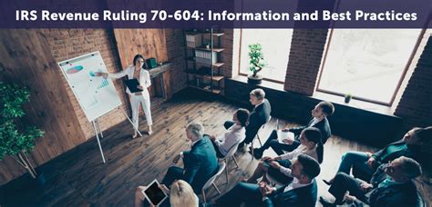 Unlocking the Secrets of Revenue Ruling 70-604: Maximizing Your Tax Savings