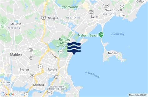 Revere Beach Tide Chart