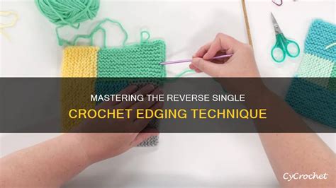 Reverse Crochet Edging