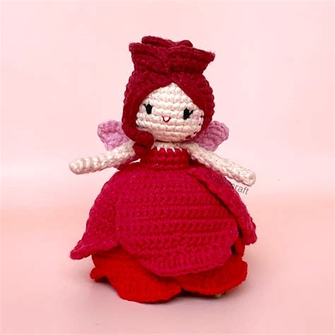 Reversible Rose Fairy Crochet
