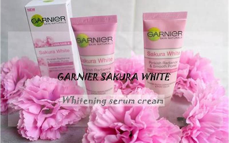 Review Garnier Sakura White Untuk Bekas Jerawat