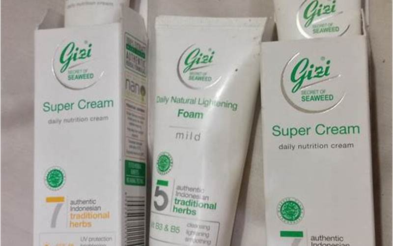 Review Gizi Super Cream Untuk Jerawat