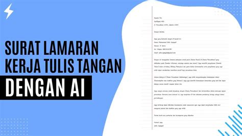 Proses review surat lamaran AI