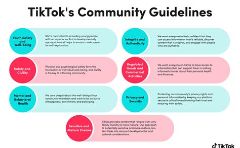 Reviewing the TikTok Community Guidelines