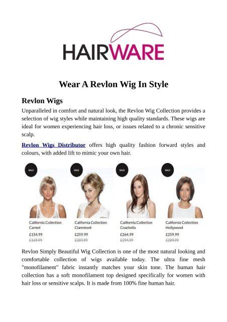 Decoding Revlon Wig Materials: Synthetic vs. Human Hair