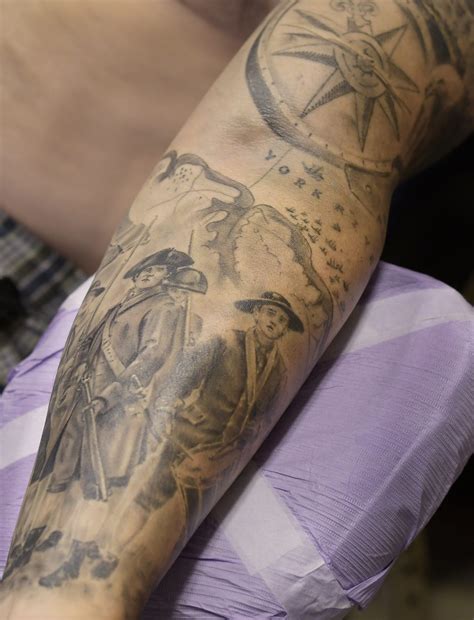 Revolutionary War Tattoos