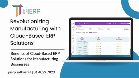 Revolutionizing Manufacturing with Cloud ERP Solutions