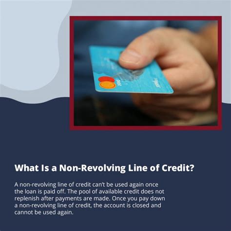 Revolving vs. Non-Revolving Credit Lines