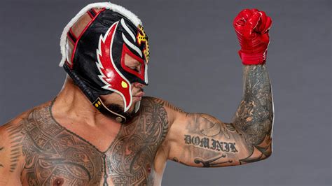Close look at Rey Mysterio's tattoos from Superstar Ink