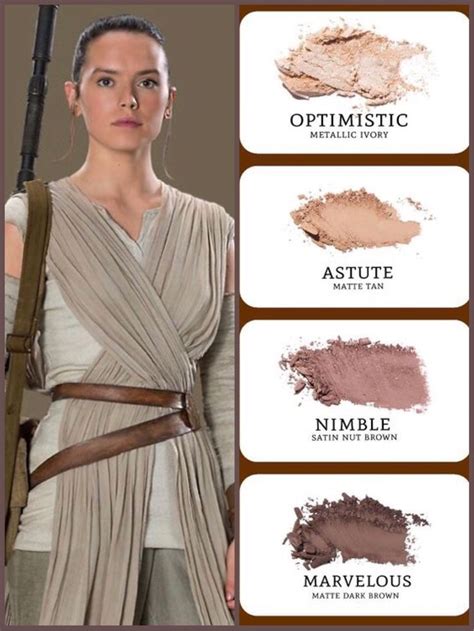 Rey Star Wars Makeup