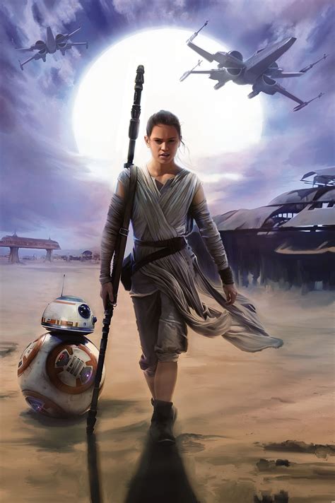 Rey Star Wars Poster