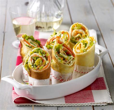 Rezept Pfannkuchen Wraps