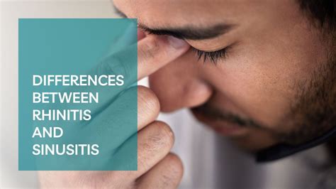 Rhinitis vs. Sinusitis: Know the Key Differences.