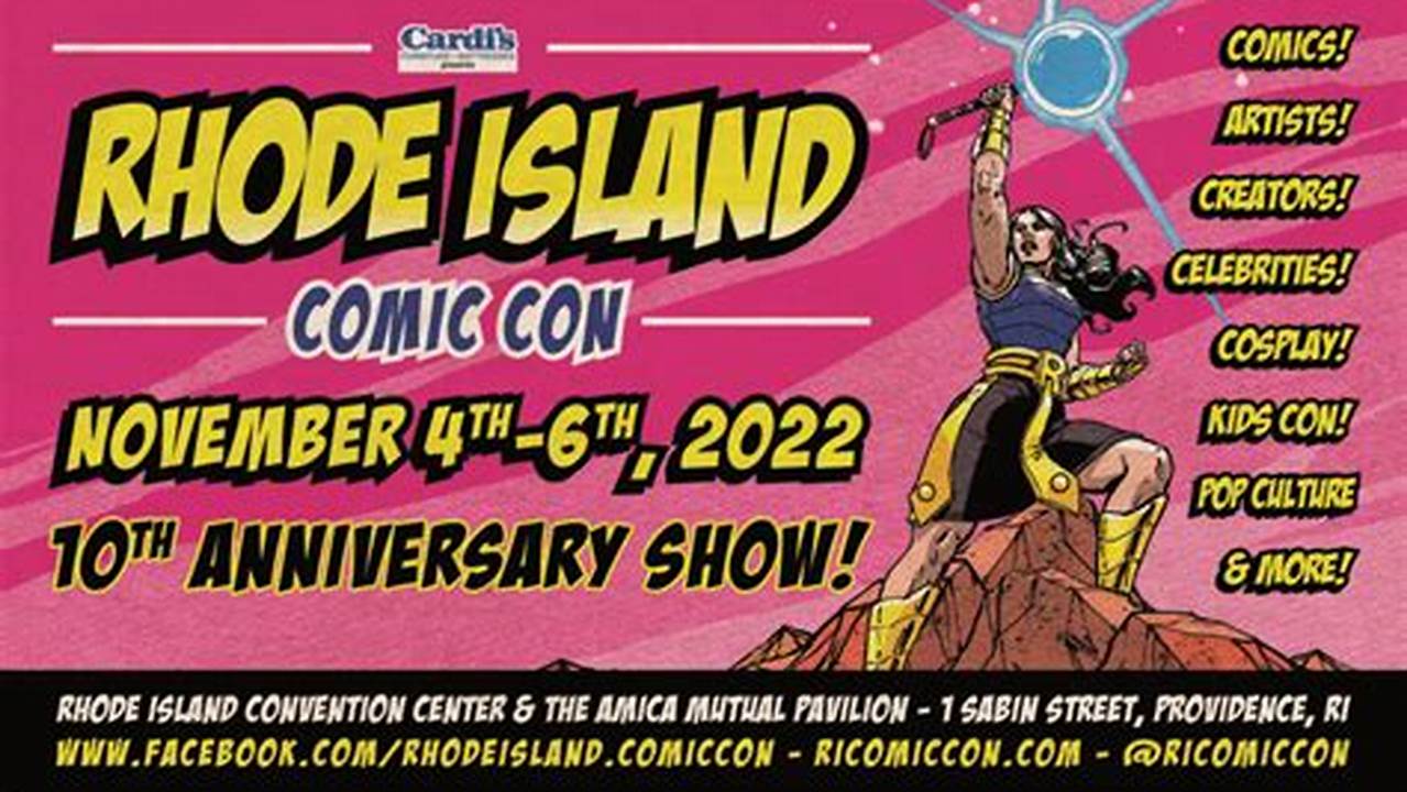 Rhode Island Comic Con 2024 Guests