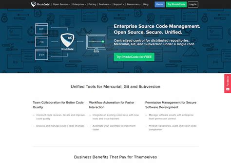 RhodeCode – Another Open Source Github alternative