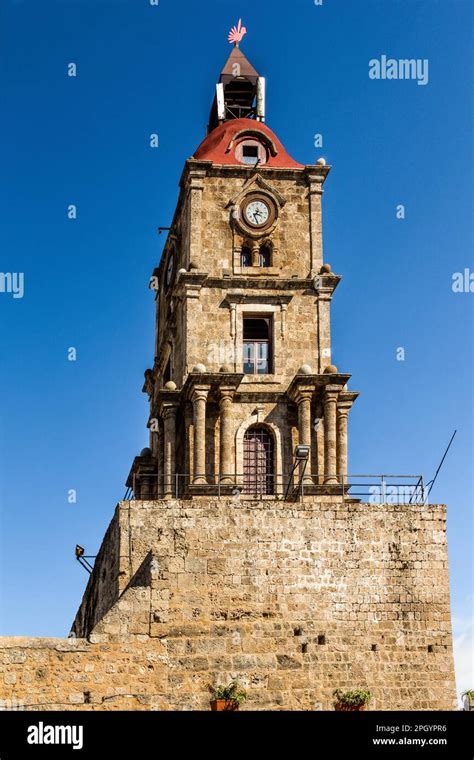 Rhodes Town Clock Tower