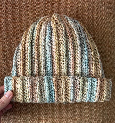 Rib Crochet Hat