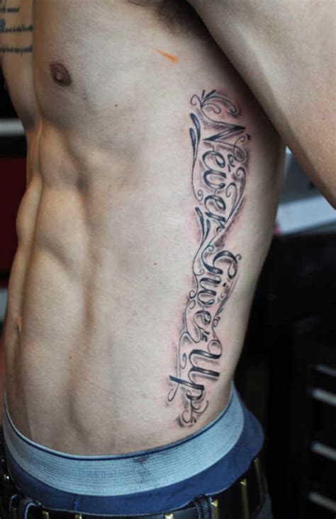 Rib Tattoos For Men