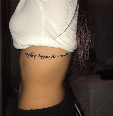 Rib Tattoos Quotes