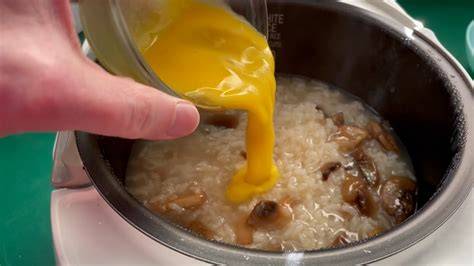Image of Rice Cooker Cooking Porridge