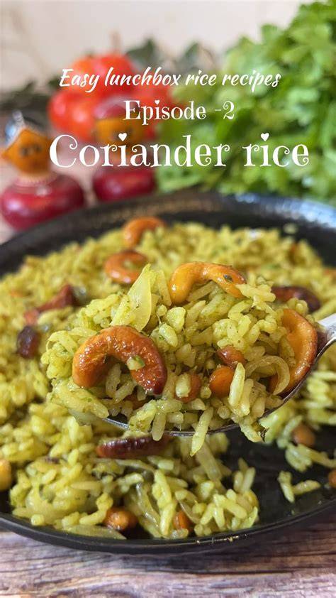 Rice Recipes For Lunch