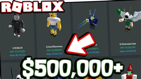 Richest Roblox Players Leaderboard - RblxTrade