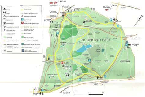Old Maps of Richmond Park, Greater London Francis Frith