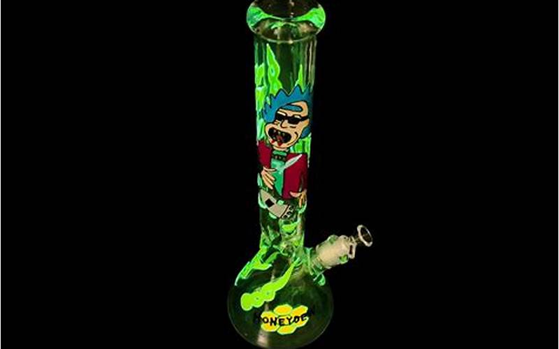 Rick And Morty Bongs Glow In The Dark