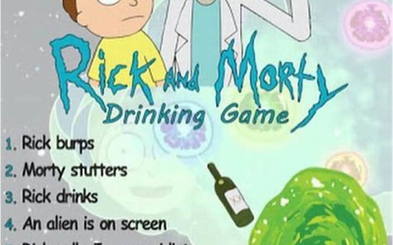 Rick And Morty Drinking Game
