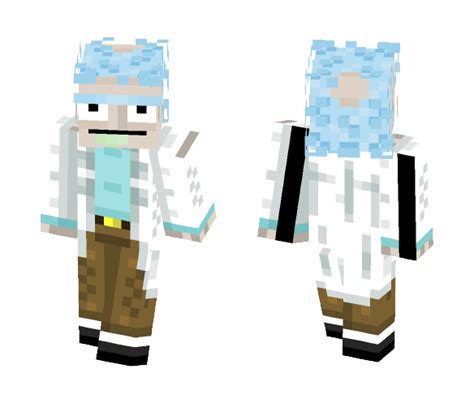 Unleash Your Inner Mad Scientist: Get the Ultimate Rick Sanchez Minecraft Skin!