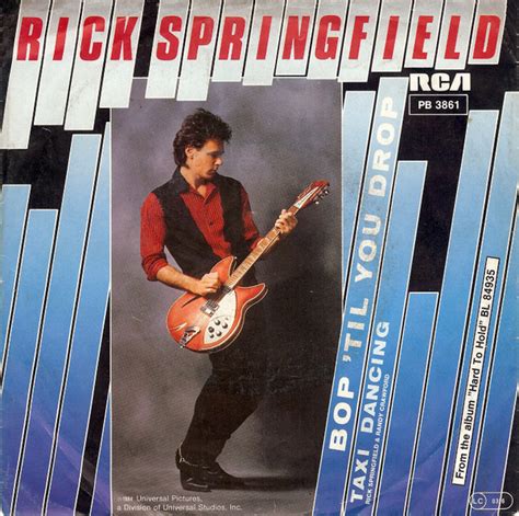 Rick Springfield Bop Til You Drop