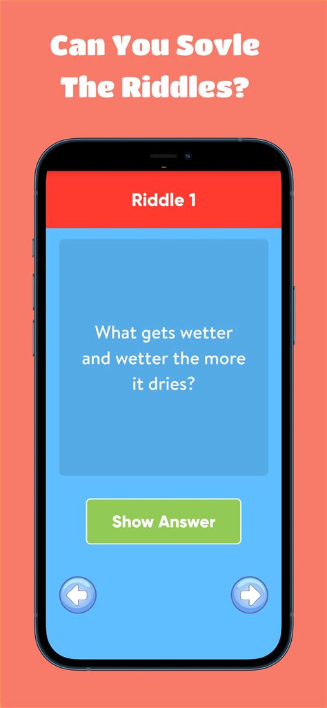 Riddle App Game