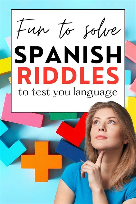 Riddle In Spanish Translate