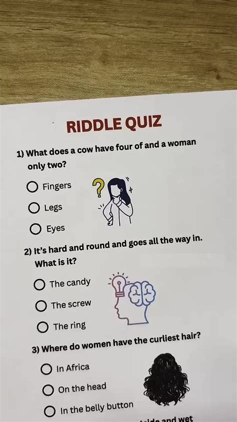 Riddle Quiz Slideshare